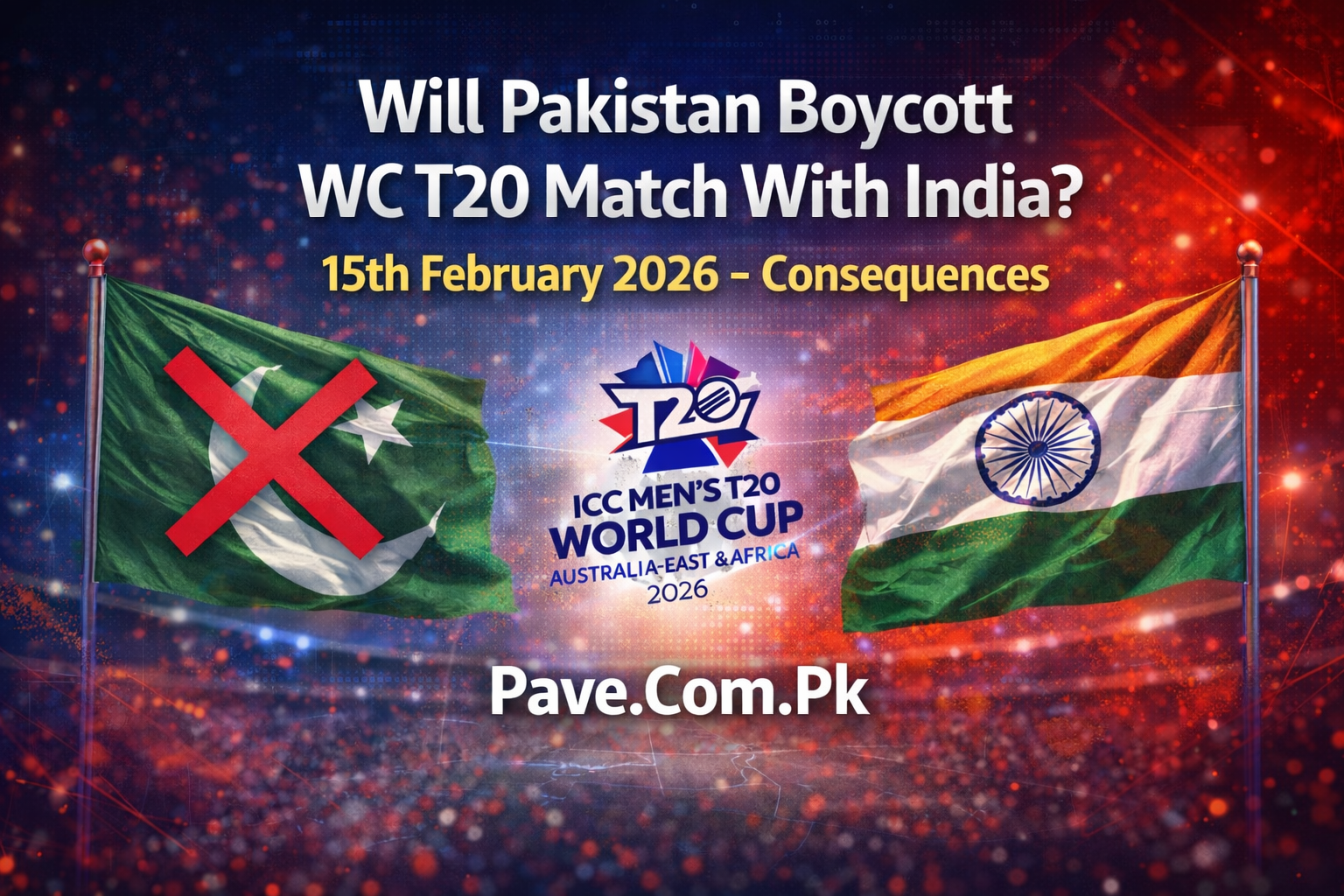 Will Pakistan Boycott WC T20 Match With India on 15th February 2026 – Consequences Spot On