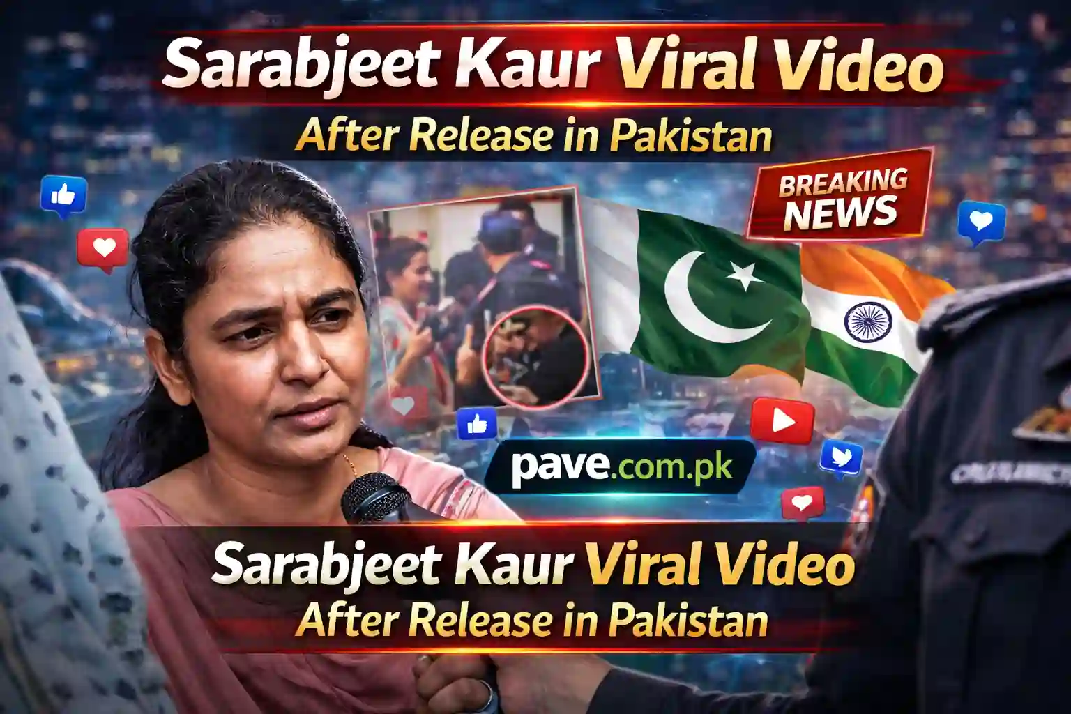 Sarabjeet Kaur Viral Video After Release in Pakistan – Full Story & Police Statement