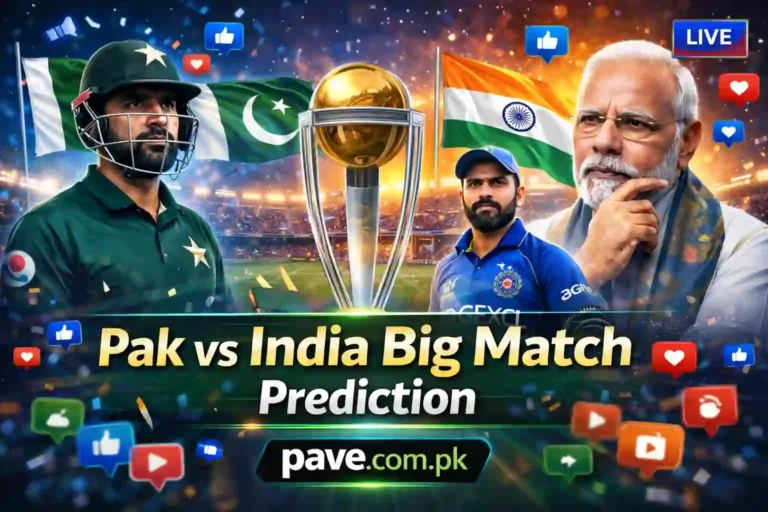 Pak vs India Big Match Prediction – Social Media Buzz Around Modi