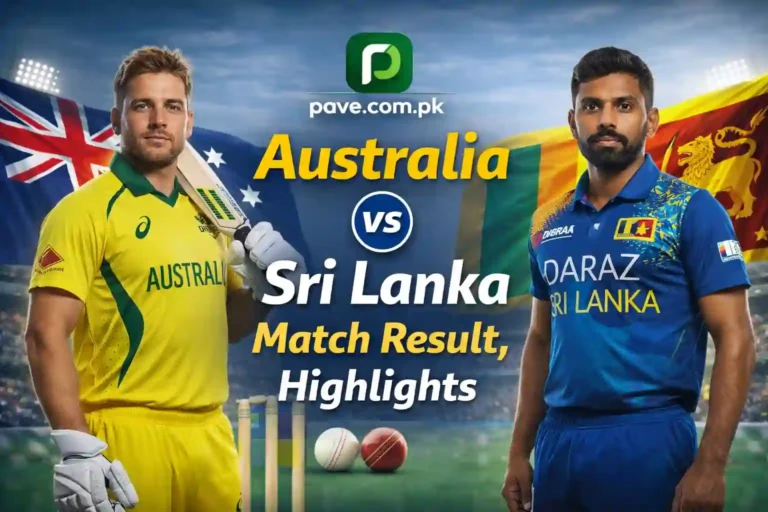 Australia vs Sri Lanka Match Result, Highlights and Full Scorecard Update