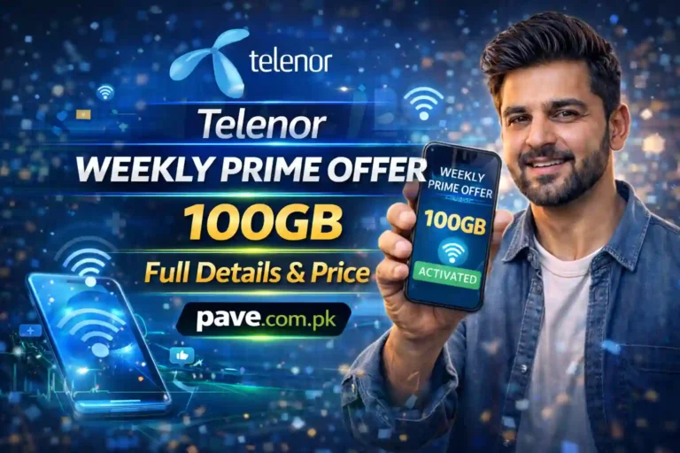 Telenor Weekly Prime Offer 100GB – Full Details & Price