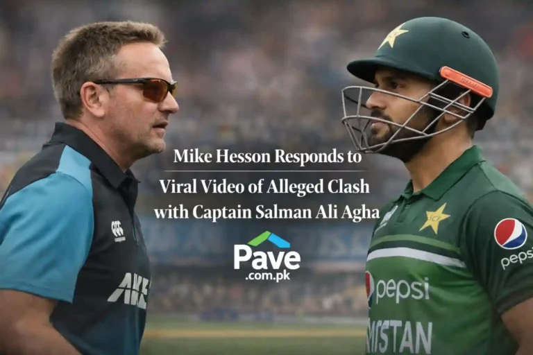 Breaking: Mike Hesson Responds to Viral Video of Alleged Clash with Captain Salman Ali Agha