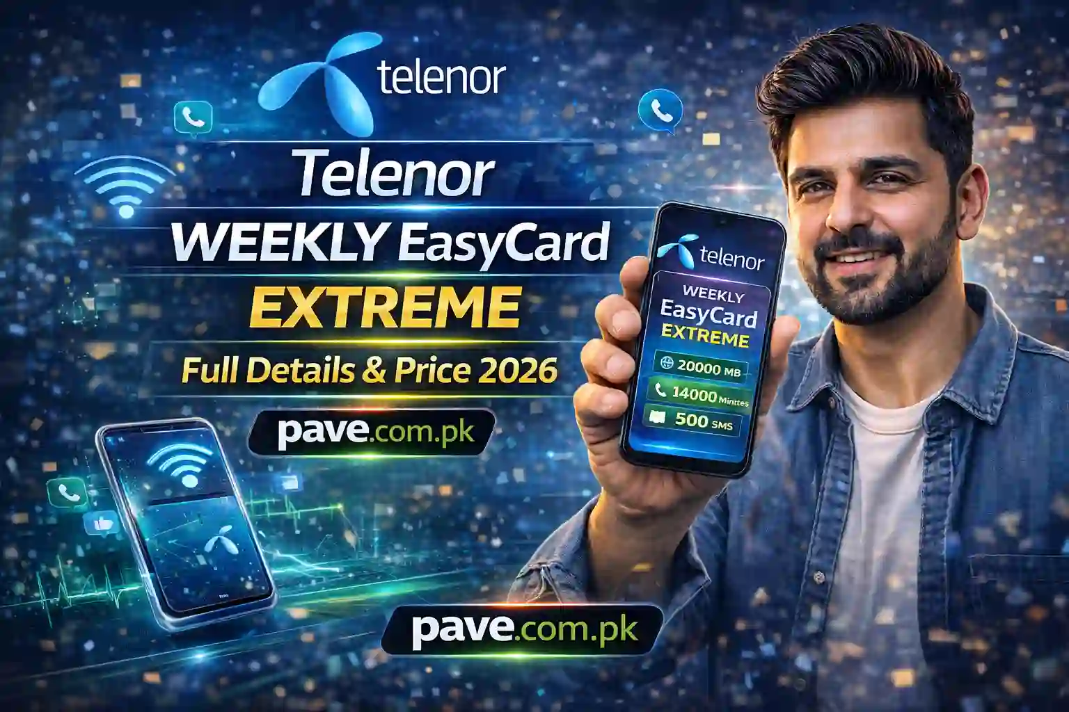 Telenor Weekly EasyCard Extreme – Full Details & Price 2026 1 Telenor Weekly EasyCard Extreme – Full Details & Price 2026