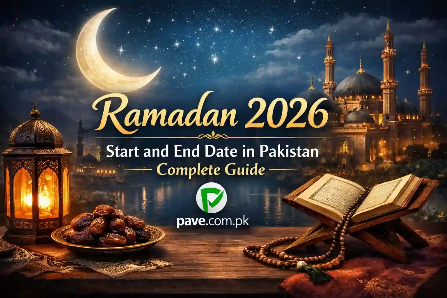 Ramadan 2026 Start and End Date in Pakistan – Complete Guide