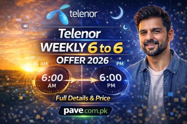 Telenor Weekly 6 to 6 Offer 2026 – Full Details & Price