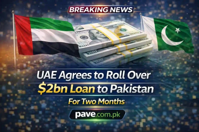 UAE Agrees to Roll Over $2bn Loan to Pakistan for Two Months