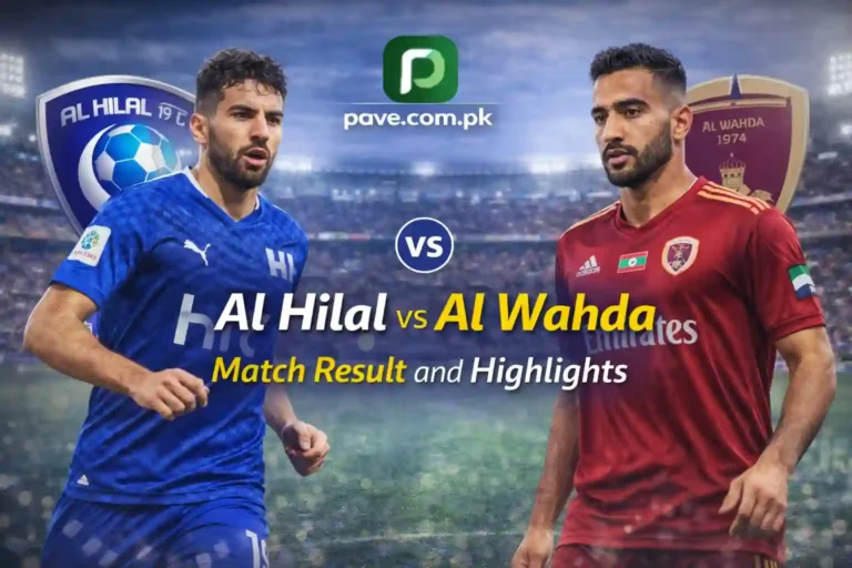 Al Hilal vs Al Wahda Match Result and Highlights