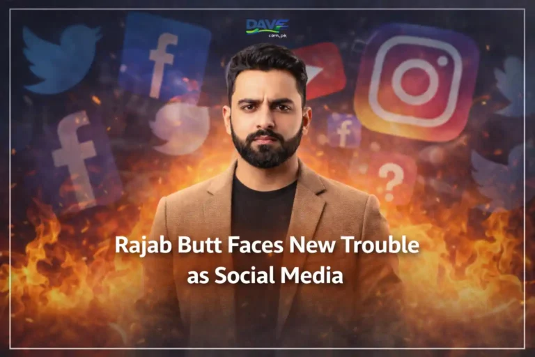 Rajab Butt Faces New Trouble as Social Media Erupts Over Latest Controversy