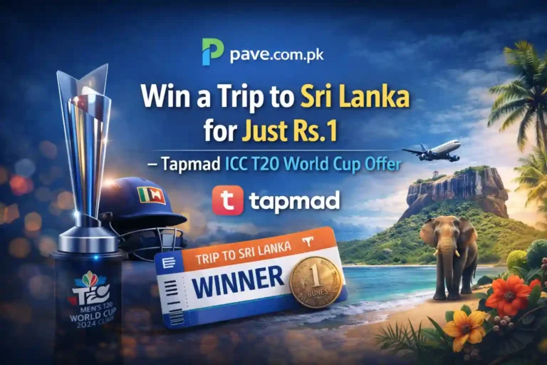 Win a Trip to Sri Lanka for Just Rs.1 – Tapmad ICC T20 World Cup Offer