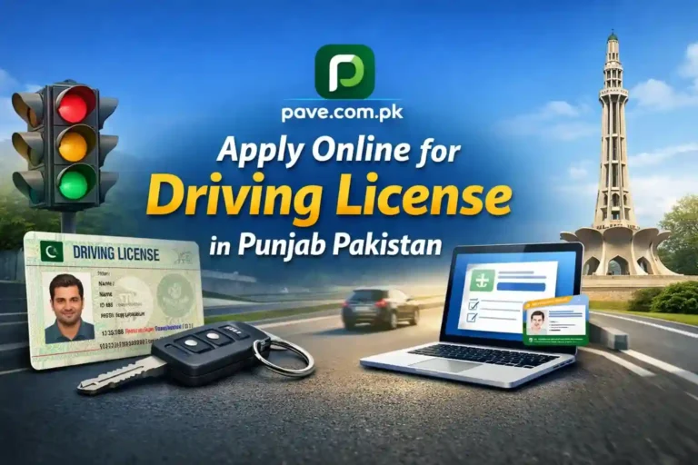 How to Apply Online for Driving License in Punjab Pakistan