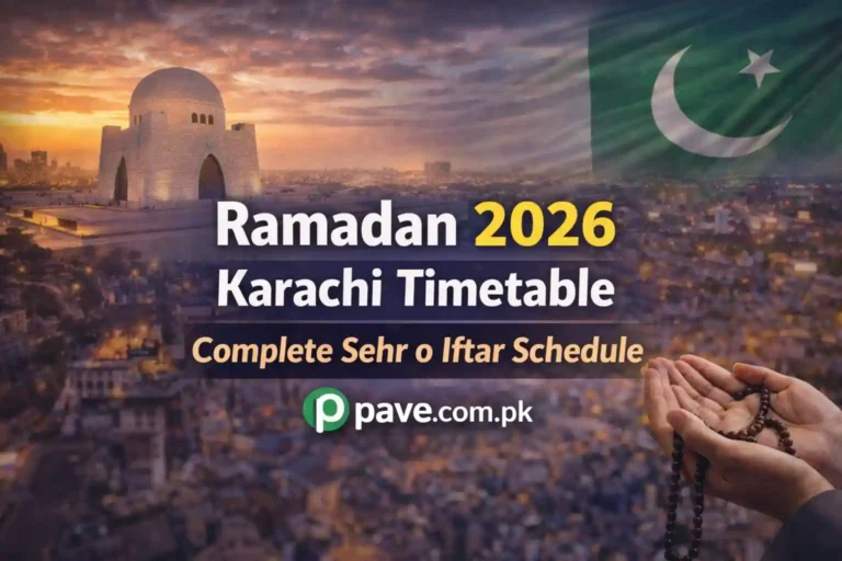 Ramadan 2026 Karachi Timetable – Complete Sehr o Iftar Schedule