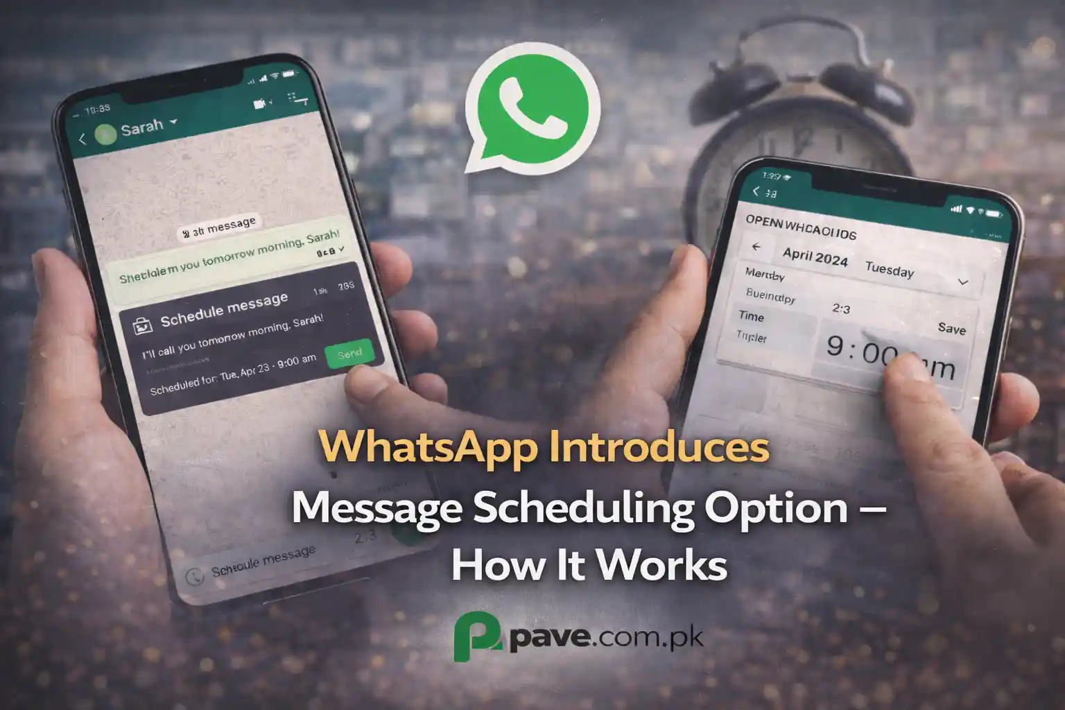 WhatsApp Introduces Message Scheduling Option – How It Works