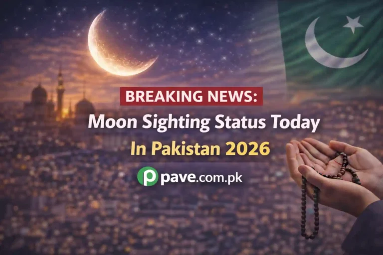 Breaking News: Moon Sighting Status Today In Pakistan 2026 6 Breaking News: Moon Sighting Status Today In Pakistan 2026