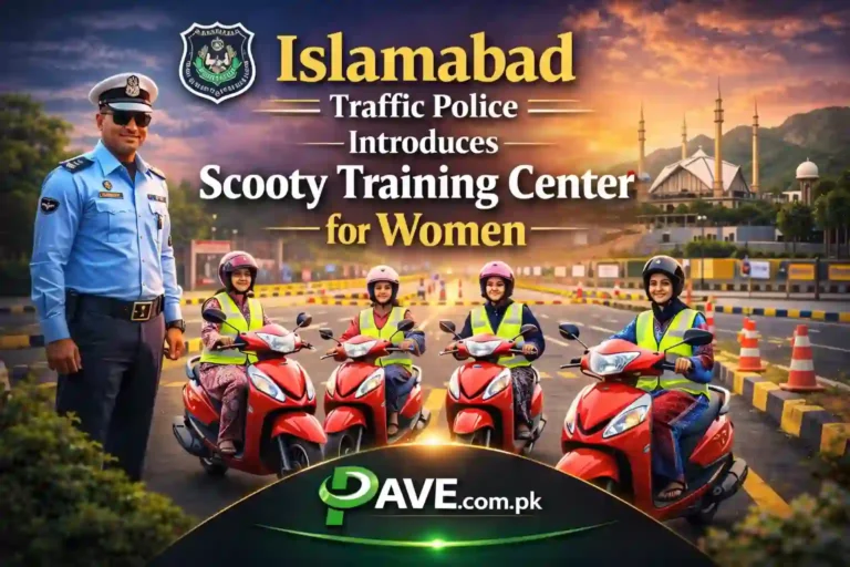 Islamabad Traffic Police Introduces Scooty Training Center for Women