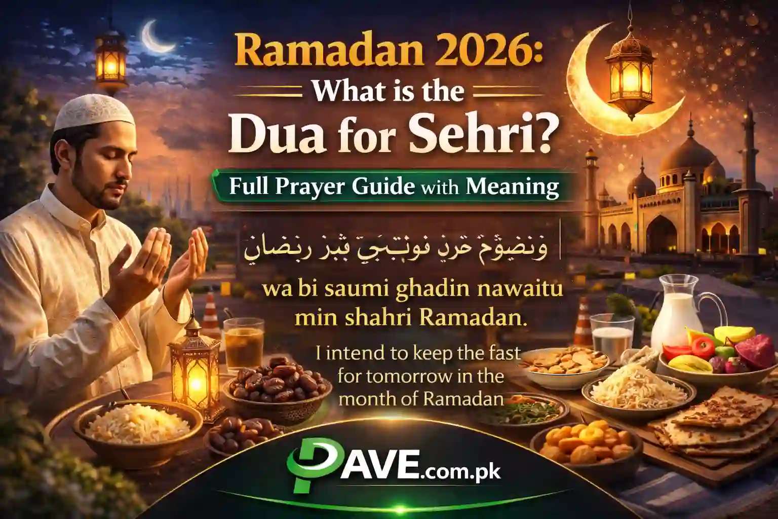 Ramadan 2026: What is the Dua for Sehri? Full Prayer Guide with Meaning 1 Ramadan 2026: What is the Dua for Sehri? Full Prayer Guide with Meaning