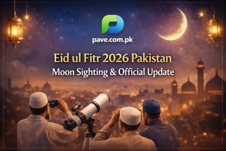Eid ul Fitr 2026 Pakistan – Moon Sighting & Official Update