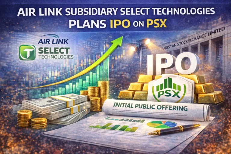 Air Link Subsidiary Select Technologies Plans IPO on PSX