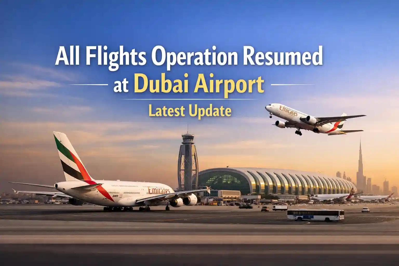 All Flights Operation Resumed at Dubai Airport Latest Update 1 All Flights Operation Resumed at Dubai Airport Latest Update