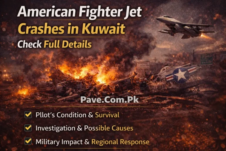 American Fighter Jet Crashes in Kuwait – Check Full Details 4 American Fighter Jet Crashes in Kuwait – Check Full Details