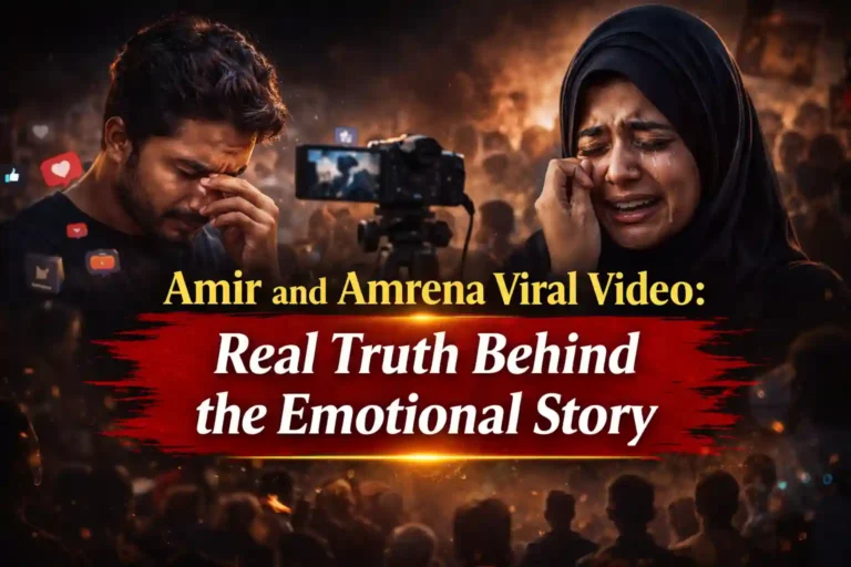 Amir and Amrena Viral Video Real Truth Behind the Emotional Story