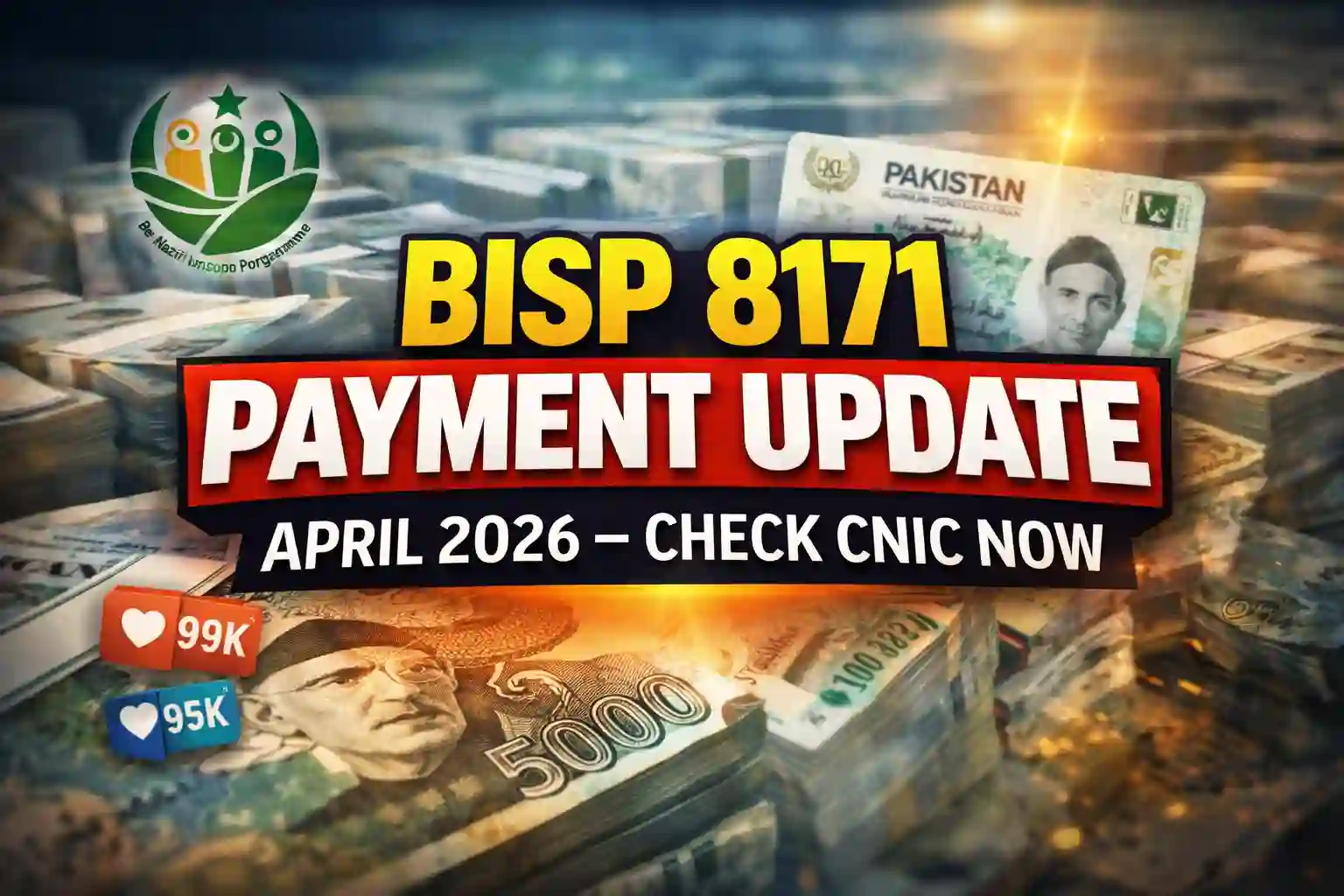 BISP 8171 Payment Update April 2026 – Check CNIC Now