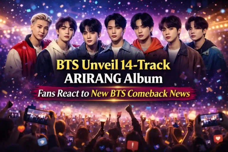 BTS Unveil 14-Track ARIRANG Album Fans React to New BTS Comeback News