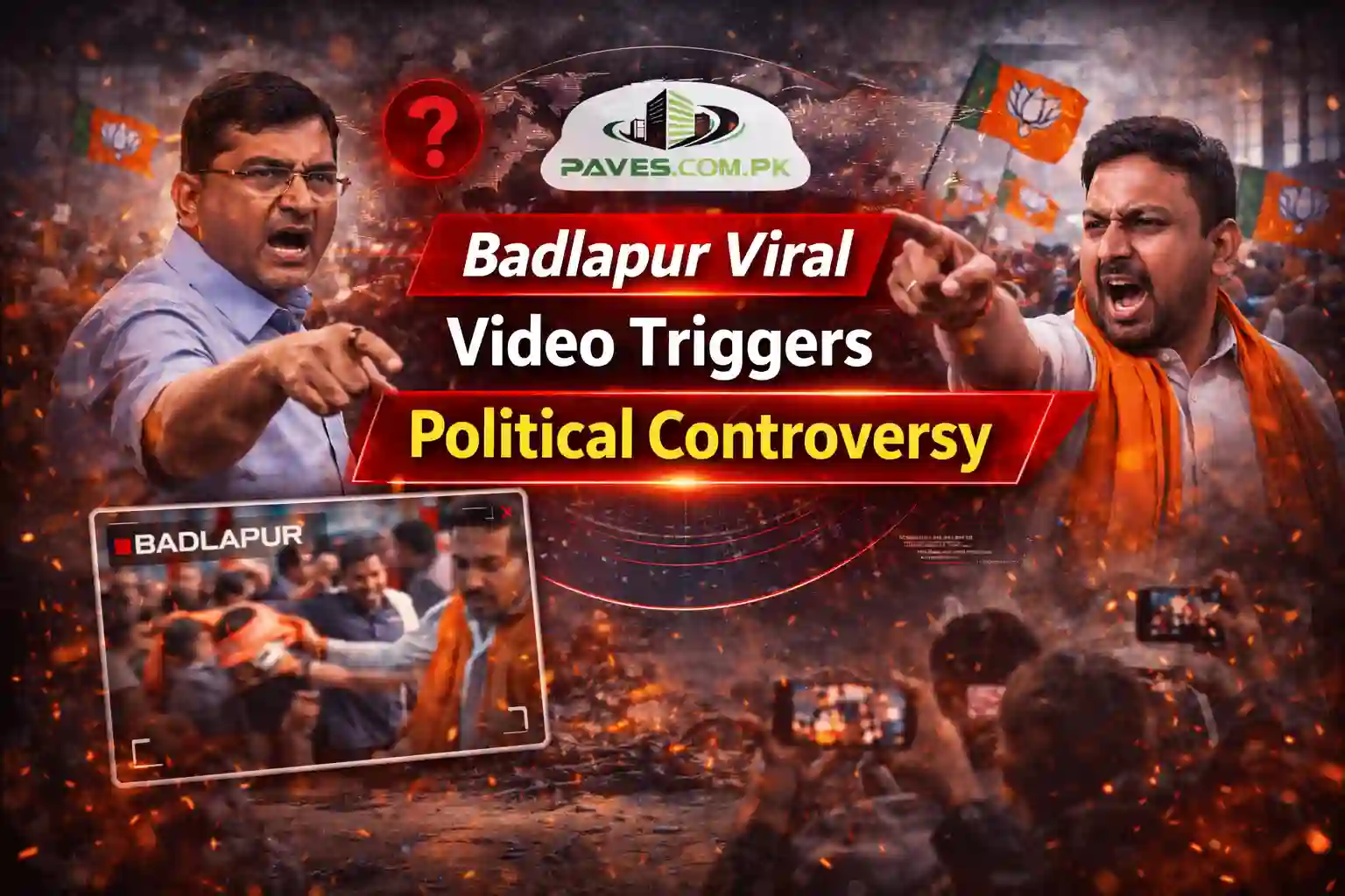 Badlapur Viral Video Triggers Political Controversy 1 Badlapur Viral Video Triggers Political Controversy