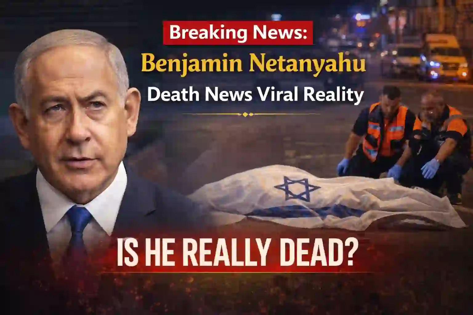Benjamin Netanyahu Death News Viral Reality