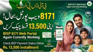 Breaking News: 8171 Web Portal Working Again – Check BISP Payment Status Online 2026 2 Breaking News 8171 Web Portal Working Again – Check BISP Payment Status Online 2026