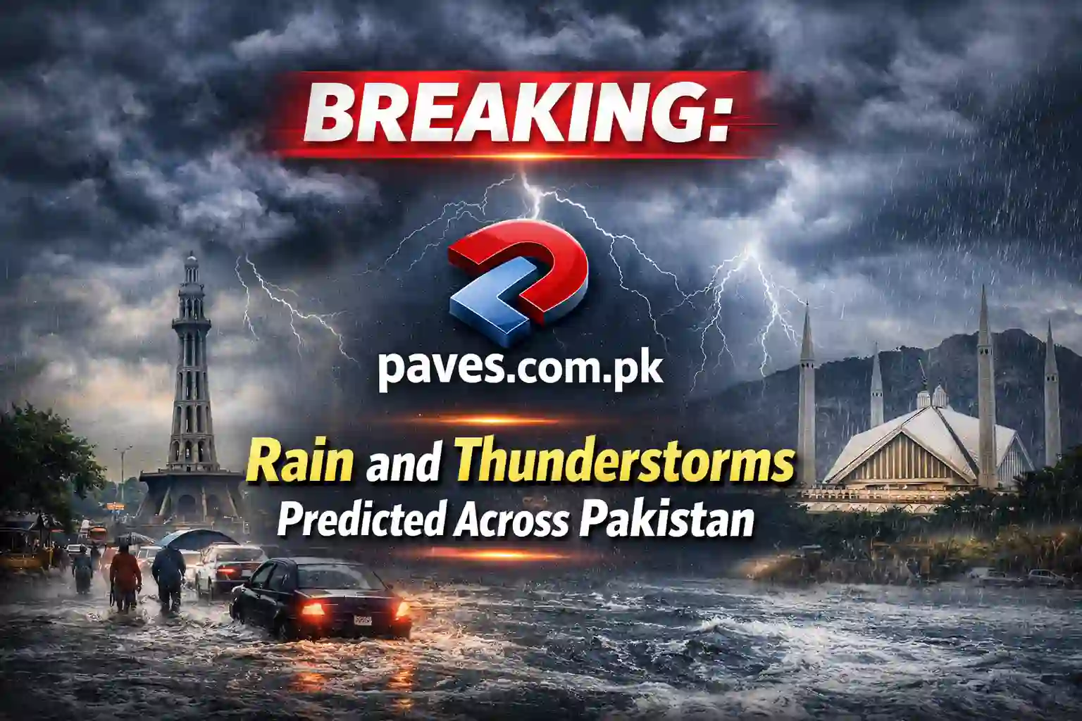 Breaking: Rain and Thunderstorms Predicted Across Pakistan 1 Breaking Rain and Thunderstorms Predicted Across Pakistan