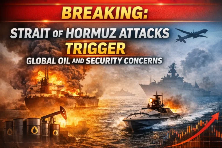 Breaking Strait of Hormuz Attacks Trigger Global Oil and Security Concerns