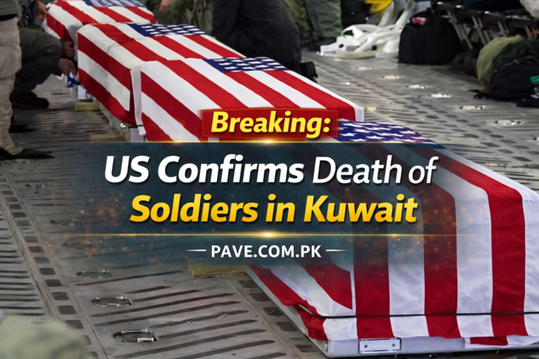Breaking: US Confirms Death of Soldiers in Kuwait
