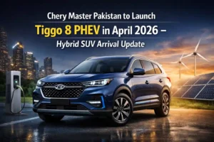 Chery Master Pakistan to Launch Tiggo 8 PHEV in April 2026 – Hybrid SUV Arrival Update 2 Chery Master Pakistan to Launch Tiggo 8 PHEV in April 2026 – Hybrid SUV Arrival Update