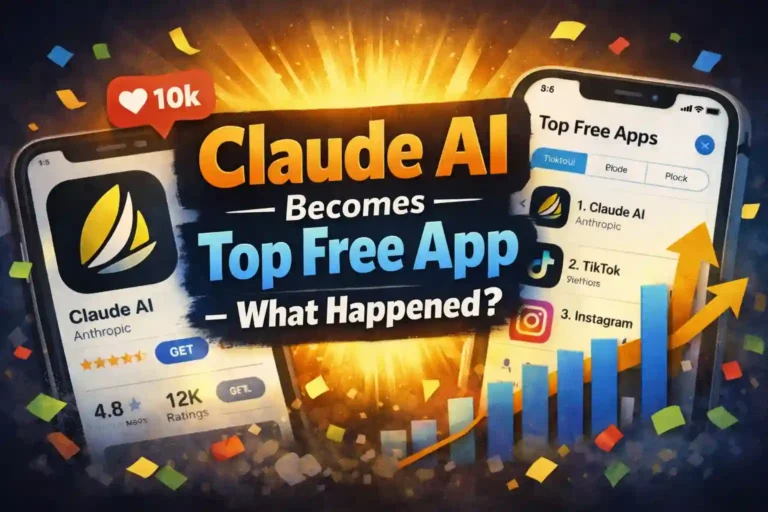 Claude AI Becomes Top Free App – What Happened