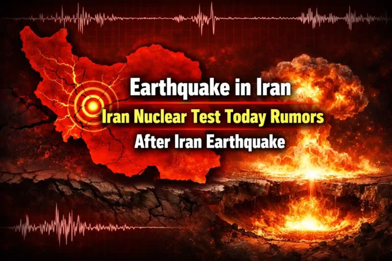 Earthquake in Iran Iran Nuclear Test Today Rumors After Iran Earthquake
