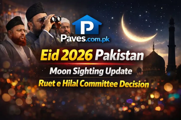 Eid 2026 Pakistan Moon Sighting Update – Ruet e Hilal Committee Decision