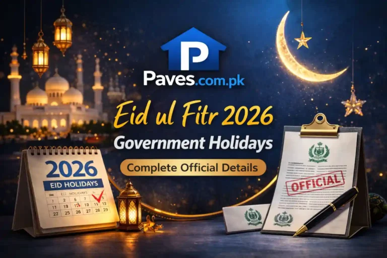 Eid ul Fitr 2026 Government Holidays – Complete Official Details