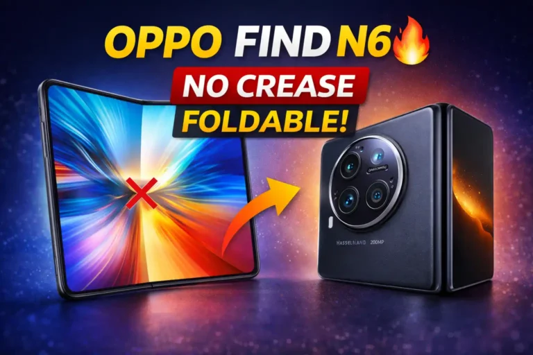 Explore Full Specs, Price, Launch Date for Oppo Find N6 – World’s First Foldable With Less Crease Display