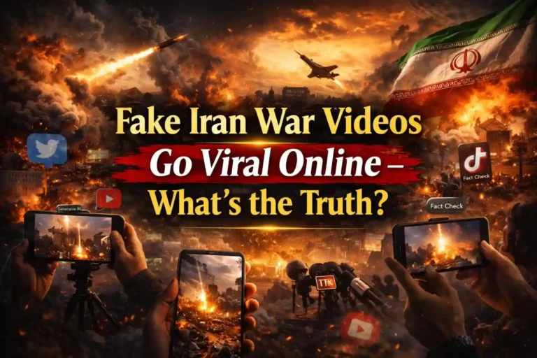 Fake Iran War Videos Go Viral Online