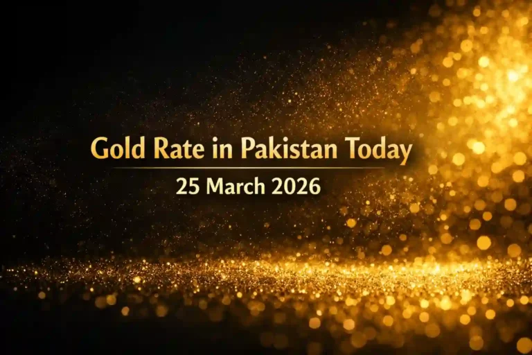 Gold Rate in Pakistan Today – 25 March 2026