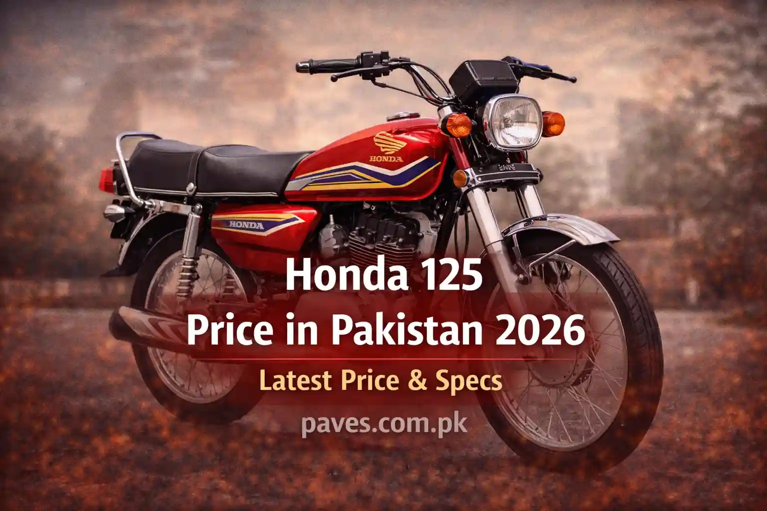 Honda 125 Price in Pakistan 2026 – Latest Price & Specs