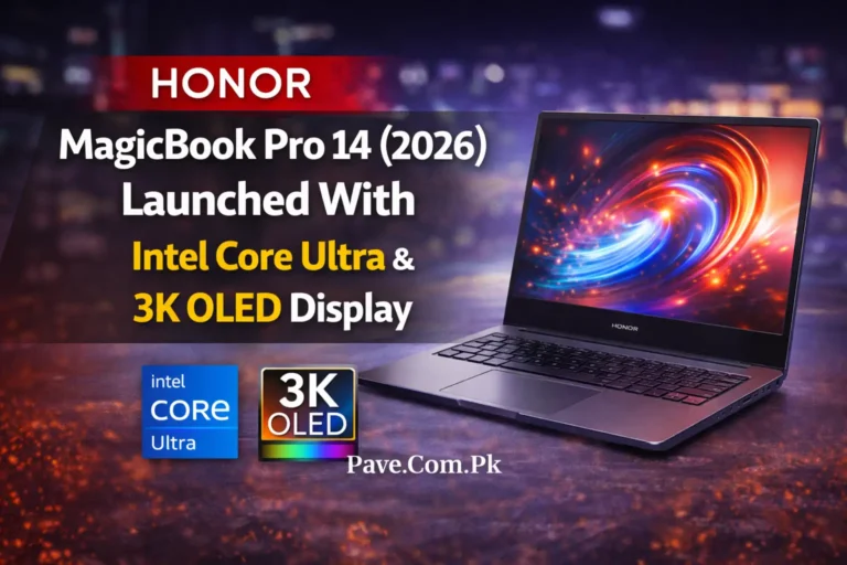 Honor MagicBook Pro 14 (2026) Launched With Intel Core Ultra & 3K OLED Display