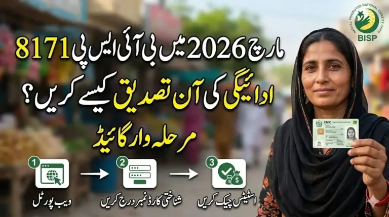 How to Check BISP 8171 Payment Status Online in March 2026? Step-by-Step Guide 3 How to Check BISP 8171 Payment Status Online in March 2026 Step-by-Step Guide