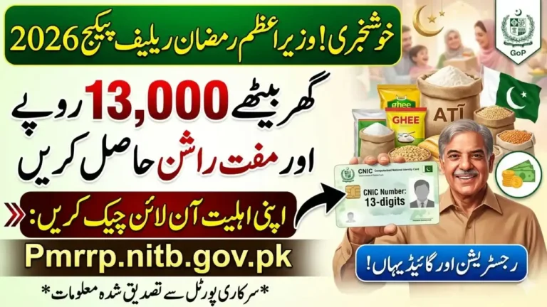 How to Check PM Ramzan Package 2026 – pmrrp.nitb.gov.pk CNIC Guide 6 How to Check PM Ramzan Package 2026 – pmrrp.nitb.gov.pk CNIC Guide