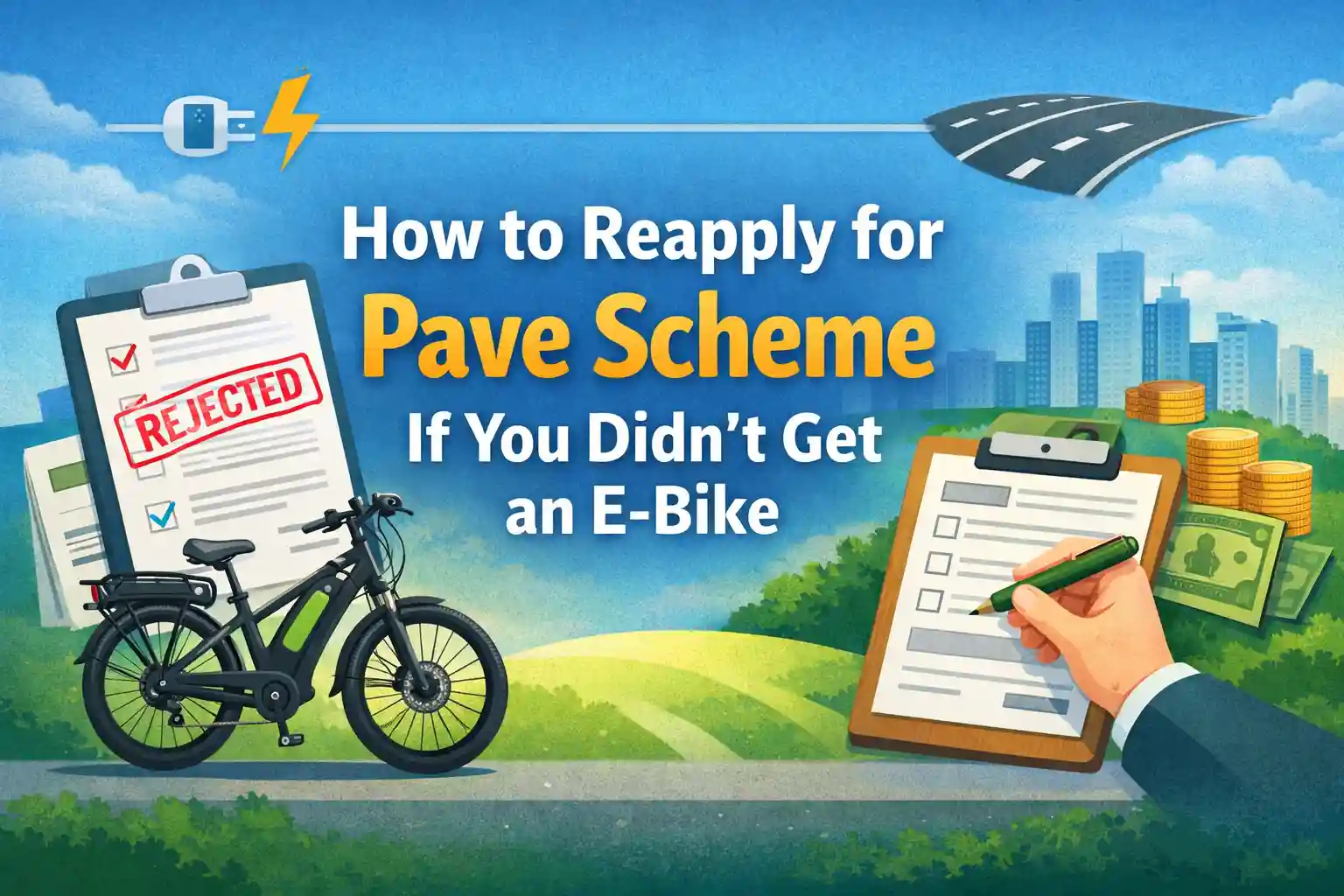 How to Reapply for Pave Scheme If You Didn’t Get an E-Bike 1 How to Reapply for Pave Scheme If You Didn’t Get an E-Bike