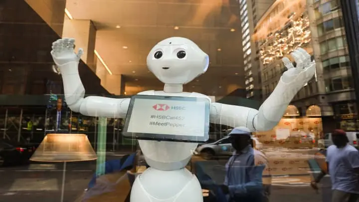 Humanoid Robot Pepper Joins Allied Bank Digital Lounge to Assist Customers