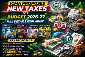 ICMA Proposes New Taxes for Budget 2026-27 – Full Details Explained