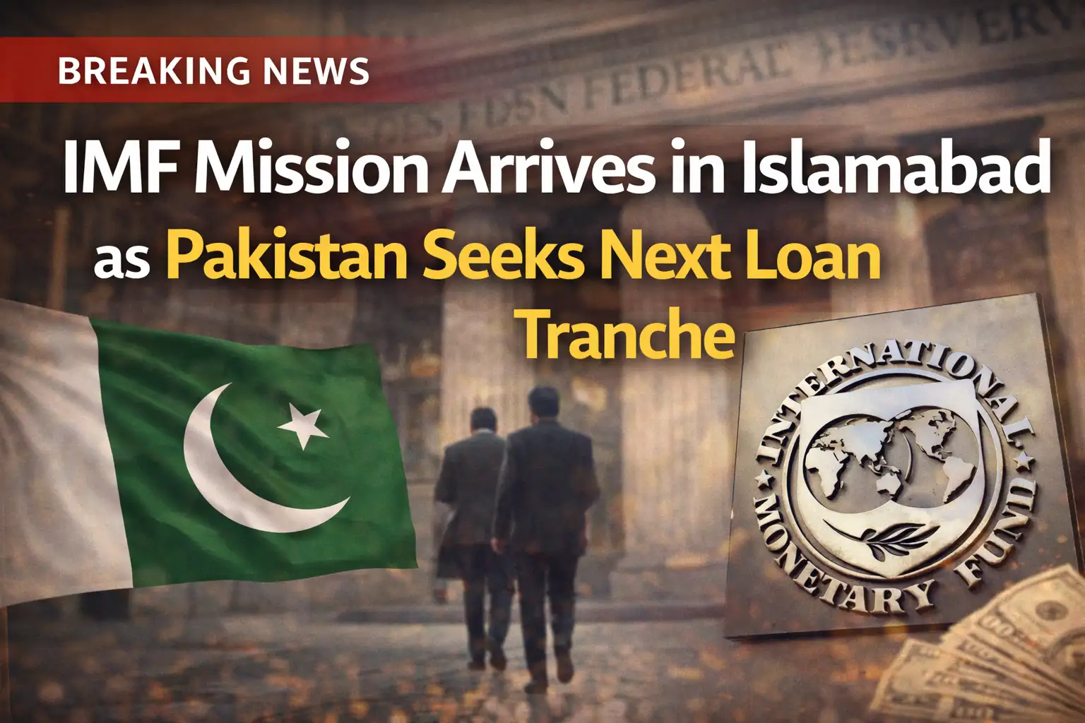 IMF Mission Arrives in Islamabad as Pakistan Seeks Next Loan Tranche 1 IMF Mission Arrives in Islamabad as Pakistan Seeks Next Loan Tranche