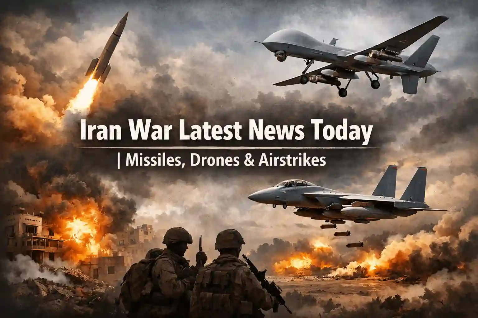 Iran War Latest News Today Missiles, Drones & Airstrikes