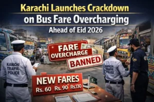 Karachi Launches Crackdown on Bus Fare Overcharging Ahead of Eid 2026